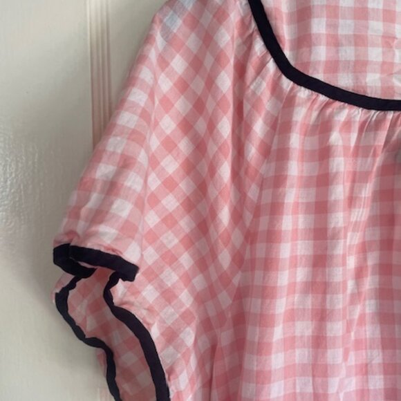 Batsheva pearl snap house dress w/pockets - Picture 7 of 11